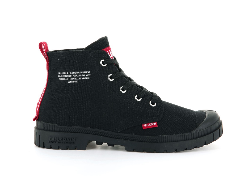 Botas Palladium PAMPA SP20 DARE Mujer Negras | Costa Rica-80274